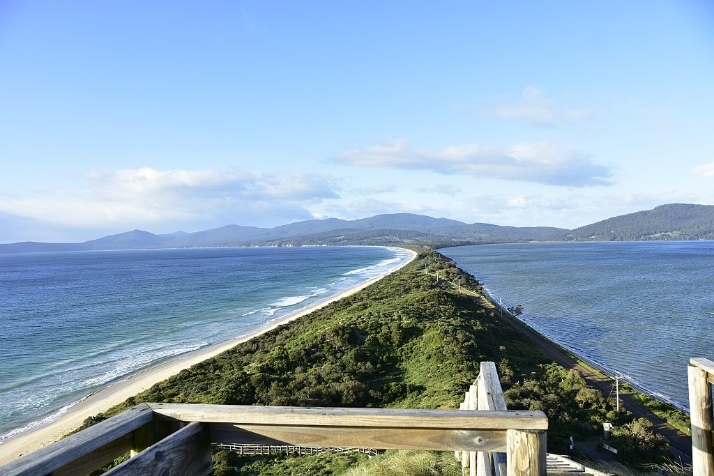 View from the Neck on Bruny Island