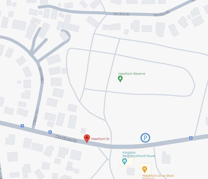 Hawthorn Reserve parking